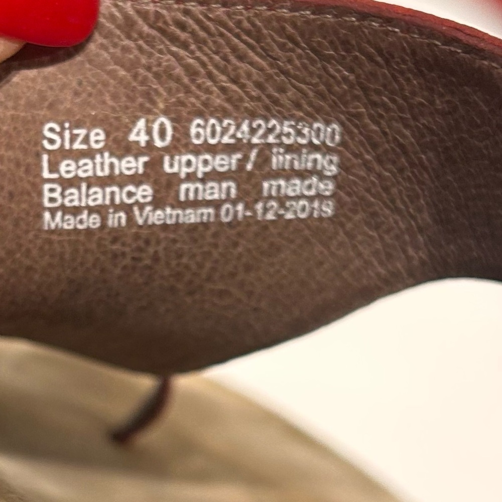 Dansko Reece Women Leather Slingback Toe-Loop Sandals size 10 (40) support shoe - Picture 7 of 9